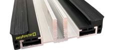 Verlegeprofile VSG kalt mit Dichtung