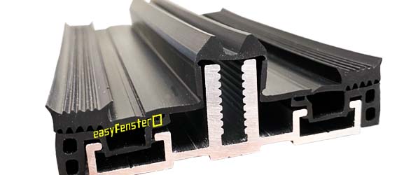Verlegeprofile für Isolierglas