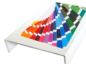 Klemmdeckel RAL nach Wahl für 100 mm Unterkonstruktion