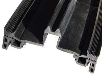 Glasauflagedichtung isoliert für 80 er Aluauflageprofile Zuschnitt