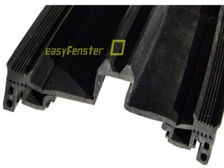 Glasauflagedichtung isoliert für 100 er Aluauflageprofile Zuschnitt