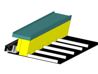 Traufprofil für Dreifachglas