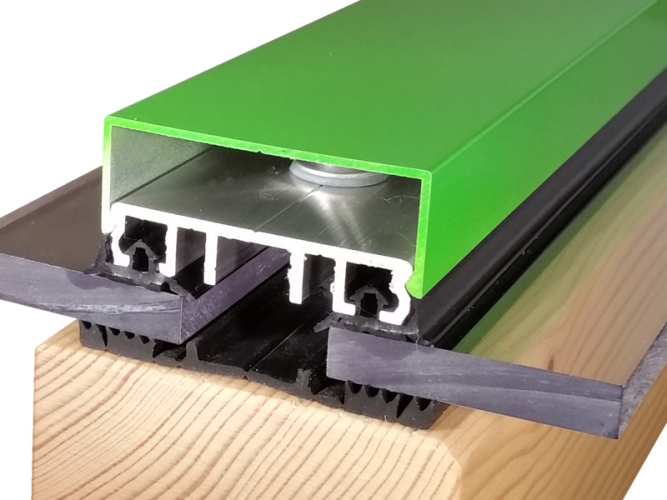 Verlegeprofile 60 mit Auflagedichtung Planungsmuster 60 mm