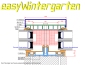 Verglasungssystem 3-Fach Glas Wintergarten Warmverglasung